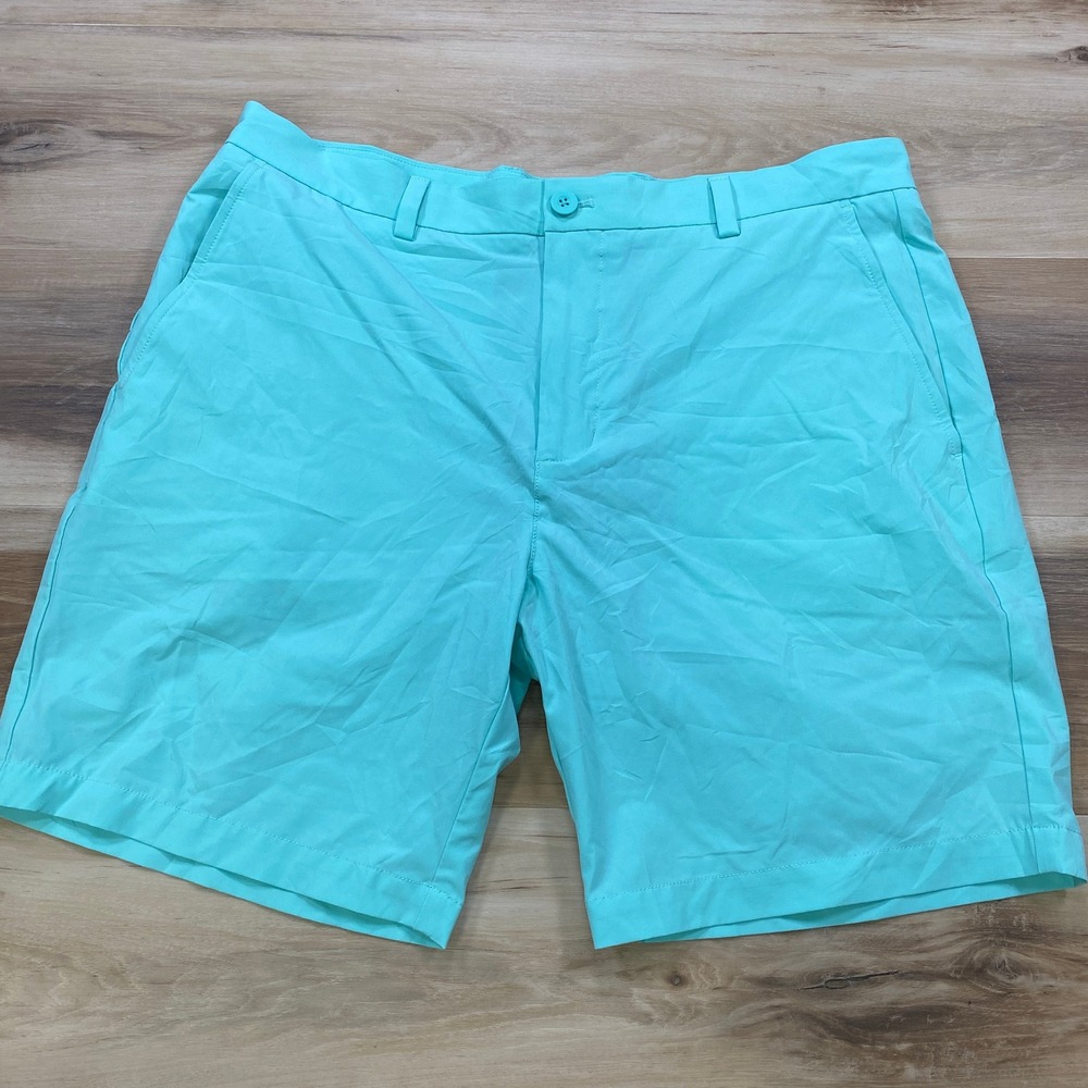 Vineyard Vines Breaker Short 36 Performance Golf Shorts Mint Green